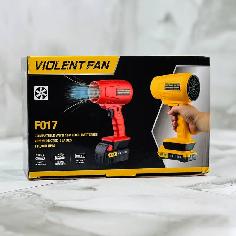 Violent Handheld Fan