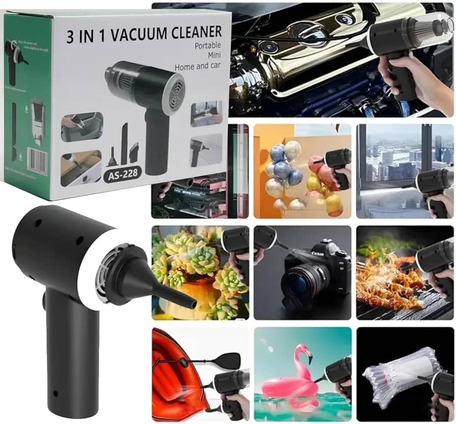 3-in-1 Portable Vacuum Cleaner